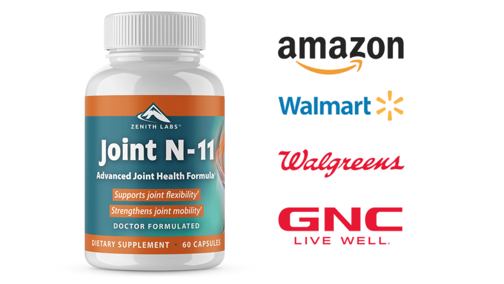 Where to Buy Zenith Labs Joint N-11 Amazon or GNC?