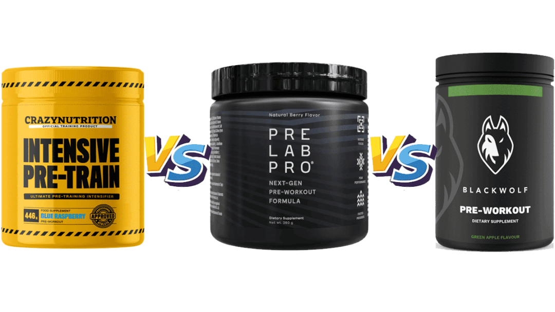 Protein Pre Train What Are The 3 Best Pre-Workout Supplements That Are Popular?
