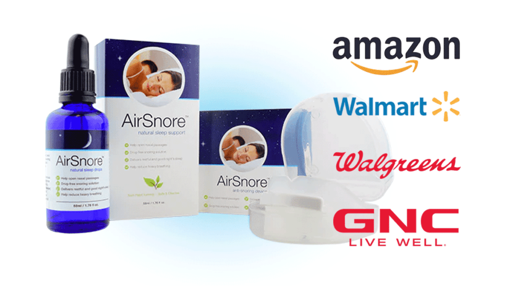 Where to Buy AirSnore Amazon, Walmart or GNC? by healthyyoungamerica