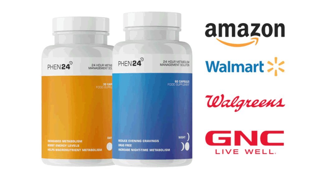 Where to Buy Phen24 Amazon, Walmart or GNC by healthyyoungamerica