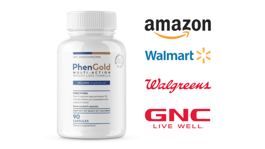 Where to Buy PhenGold Amazon, Walmart or GNC by healthyyoungamerica